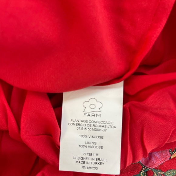 FARM RIO ANTHROPOLOGIE MINI DRESS ROSES - Picture 9 of 11